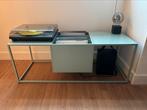 Tof kastje voor platenspeler en platen, Ophalen, Gebruikt, 100 tot 150 cm, Metaal