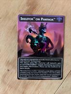 He-man fields of eternia playing card Skeletor, Ophalen of Verzenden, Zo goed als nieuw