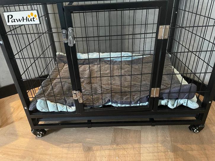 Hondenbench PawHut, Dieren en Toebehoren, Hondenbenches, Zo goed als nieuw, Ophalen