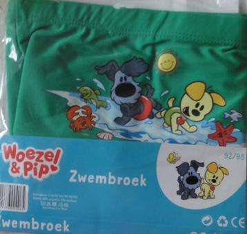 zwembroek zwemkleding maat 92/98 woezel en pip nieuw beschikbaar voor biedingen