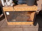 Terrarium 80x50x50, Dieren en Toebehoren, Reptielen en Amfibieën | Toebehoren, Ophalen, Gebruikt, Terrarium of Paludarium