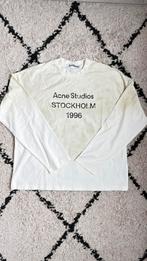 acne studios lange mouwen T-Shirt wit M, Verzenden, Zo goed als nieuw, Lange mouw