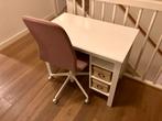 Kinderbureau (bureau buro kind meisje) en stoel, Huis en Inrichting, Ophalen, Gebruikt