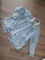 Spijkerjas H&M divided maat 48/ 50, Ophalen of Verzenden, Zo goed als nieuw, Blauw, Jasje of Colbert