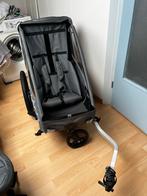 Qeridoo Qupa1 fietskar + baby nest., Ophalen, Opvouwbaar, 20 tot 40 kg, Zo goed als nieuw