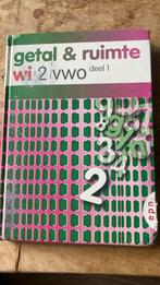 Getal en ruimge wiskunxs 2 Vwo deel 1, Ophalen of Verzenden, Zo goed als nieuw, Overige niveaus, Nederlands
