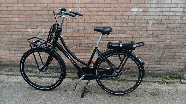 Cortina E-U4 ecomo - Damesfiets **lees advertentie**, Fietsen en Brommers, Elektrische fietsen, Gebruikt, Cortina, 51 tot 55 cm