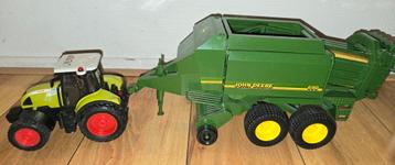 Speelgoed Tractor met Balenpers / merk John Deere beschikbaar voor biedingen