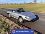 Alfa Romeo Spider 2.0 | 1987 | Route 66 Auctions, Auto's, Oldtimers, Overige carrosserieën, Zwart, Bedrijf, Handgeschakeld