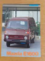 Mazda E 1600 autofolder 1980, Boeken, Auto's | Folders en Tijdschriften, Ophalen of Verzenden, Nieuw, Mazda