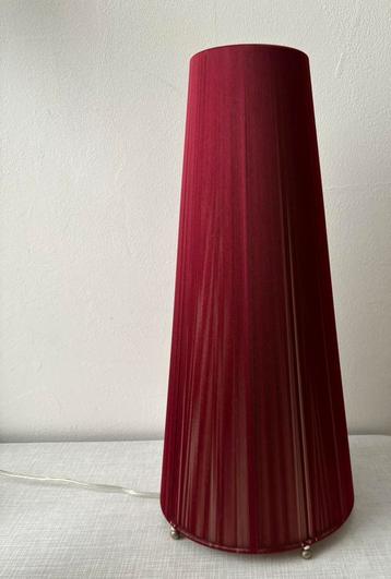 Besselink licht tafellamp bordeaux kleur beschikbaar voor biedingen