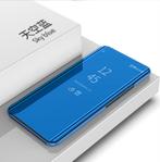 Clear View Cover + PET Screenprotector for Mi 8 Lite _ Blauw, Verzenden, Nieuw, Hoesje of Tasje