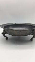 Tinnen schaal 27 cm doorsnede, Ophalen of Verzenden