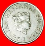 * GREAT BRITAIN 1968-1977:BRUNEI 10 SEN 1970! BOLKIAH (1967-, Postzegels en Munten, Munten | Azië, Zuidoost-Azië, Losse munt, Verzenden