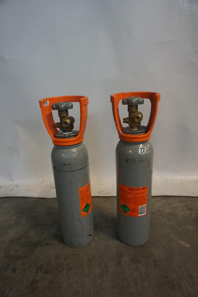 Lege koolzuurflessen koolzuurfles koolzuurcilinder, Witgoed en Apparatuur, Onderdelen en Toebehoren, Niet werkend, Ophalen