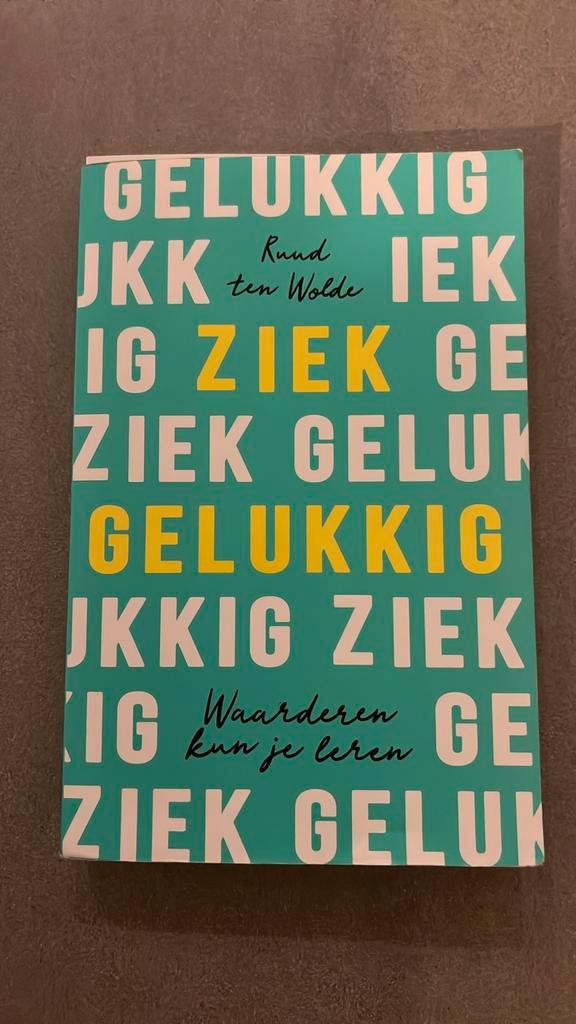 Ruud ten Wolde - Ziek gelukkig, Boeken, Psychologie, Zo goed als nieuw, Ophalen of Verzenden