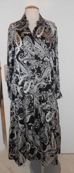 Joli&Jolly jurk met alloverprint zwart mt L, Zwart, Maat 42/44 (L), Ophalen of Verzenden, Zo goed als nieuw