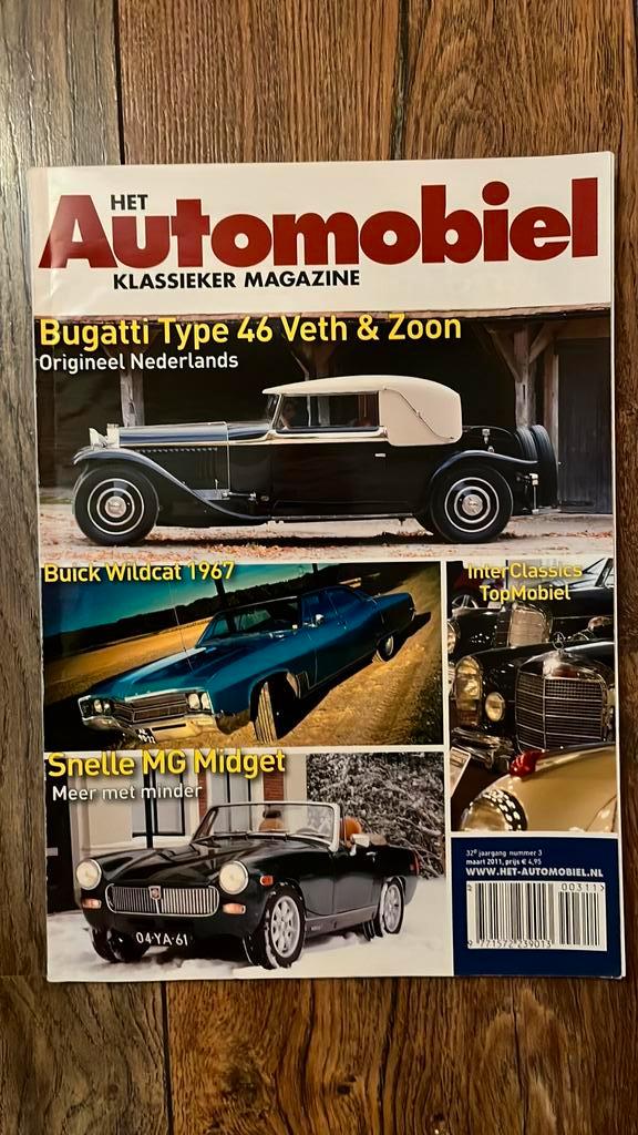 Automobiel: Bugatti Type 46, Buick Wildcat, MG Midget, Boeken, Auto's | Folders en Tijdschriften, Zo goed als nieuw, Algemeen