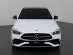 Mercedes-Benz C-klasse 180 Star Edition AMG LINE | Night pak, Auto's, Mercedes-Benz, Automaat, Parkeercamera, 1800 kg, Wit