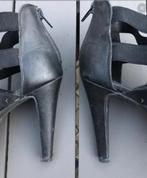 Graceland pumps zwart leder met elastiek maat 40, Zwart, Ophalen of Verzenden, Graceland, Sneakers of Gympen