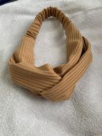 Haar twist band beige - Haarband beige, Ophalen of Verzenden, Nieuw, Overige typen
