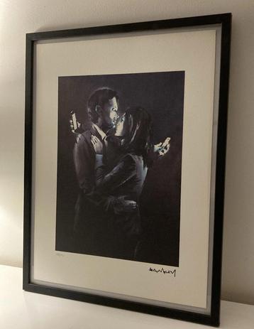BANKSY : litho met certificaat beschikbaar voor biedingen