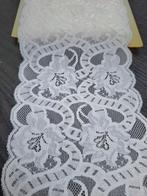 Mooi breed stretch kant , 15 cm 10 meter, Antiek en Kunst, Ophalen of Verzenden
