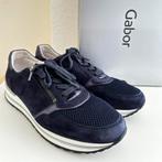 Gabor Comfort sneaker gympen blauw leer 8,5 wijdte H 42,5, Blauw, Ophalen of Verzenden, Zo goed als nieuw, Sneakers of Gympen
