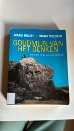 Marli Huijer - Goudmijn van het denken, Boeken, Verzenden, Zo goed als nieuw, Marli Huijer; Frank Meester