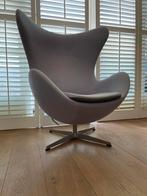 Egg chair Arne Jacobsen voor Fritz Hansen Origineel, Ophalen, Gebruikt, Stof, 50 tot 75 cm