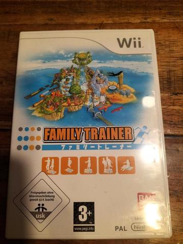Nintendo Wii spel: Family trainer beschikbaar voor biedingen
