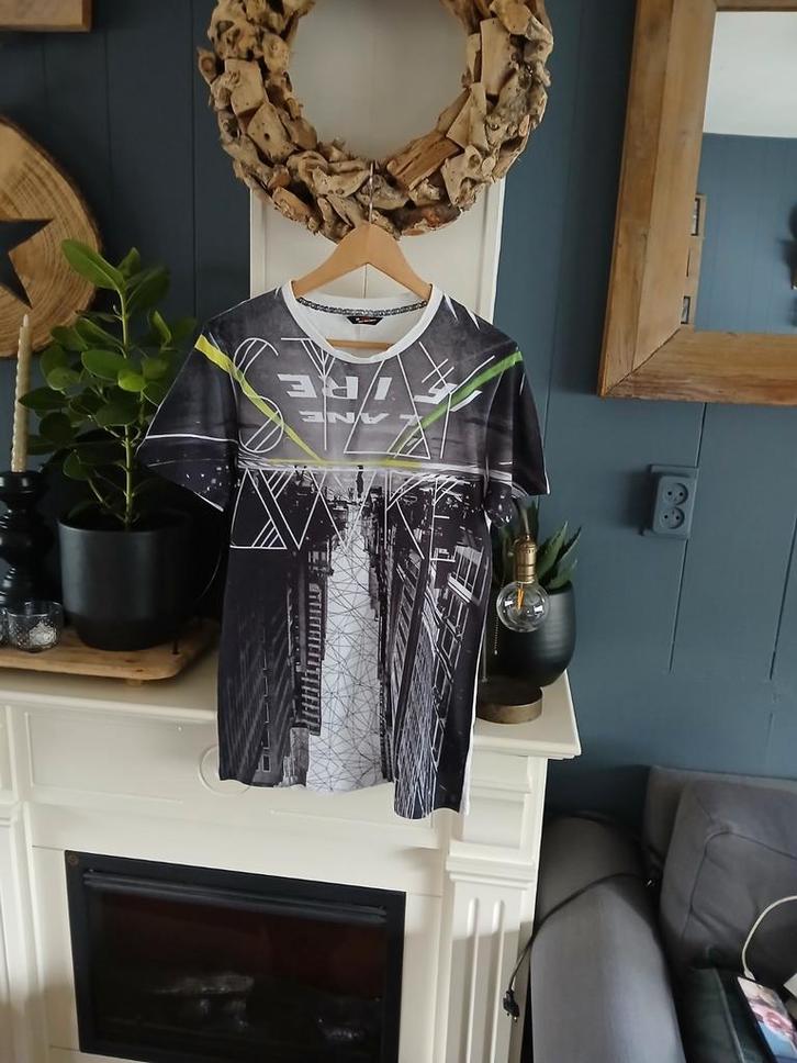 Tshirt korte mouwen coolcat maat m, Kleding | Heren, T-shirts, Zo goed als nieuw, Maat 48/50 (M), Zwart, Ophalen of Verzenden