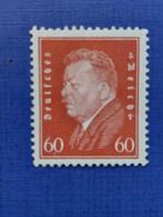 Postzegel Duitse Rijk 1928 PF Freimarken Ebert 60 Pf 04-10, Postzegels en Munten, Postzegels | Europa | Duitsland, Ophalen of Verzenden