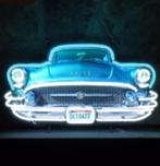 Hot rod neon top chop oldtimer garage USA hotrod auto neons, Neon, USA, Lichtbak of (neon) lamp, Nieuw