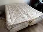 Hästens - comfortabel zacht 2-persoons bed 200x180, Huis en Inrichting, Slaapkamer | Boxsprings, Ophalen, Gebruikt, Beige, Tweepersoons