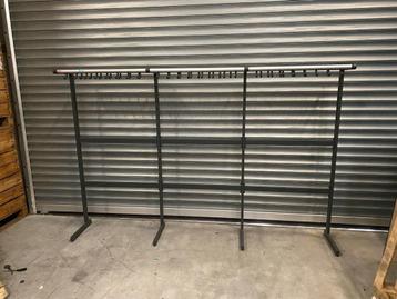 4x Garderoberek Van Esch Tertio, antraciet/alu, 170 x 300 cm beschikbaar voor biedingen