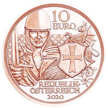 10 Euro Oostenrijk 2020 UNC - Dapperheid beschikbaar voor biedingen