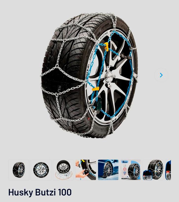 Husky Butzi 100 Sneeuwkettingen - 9mm, Auto diversen, Sneeuwkettingen, Nieuw, Ophalen of Verzenden
