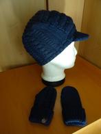 Ugg gebreide pilotenmuts met wanten 2 tot 4 jaar, Gebruikt, UGG, Verzenden, Pet