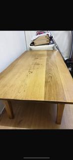 Mooie salontafel opnieuw gelakt, Ophalen, 100 tot 150 cm, Eikenhout, 50 tot 100 cm
