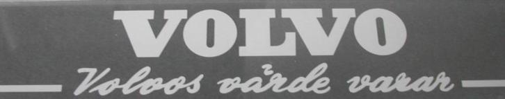 Sticker met tekst. Volvo;s varde varar . Volvo . Pv544., Auto diversen, Auto-accessoires, Nieuw, Ophalen of Verzenden
