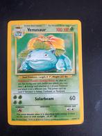Venusaur holo base set pokemon kaart, Hobby en Vrije tijd, Ophalen of Verzenden, Zo goed als nieuw, Losse kaart