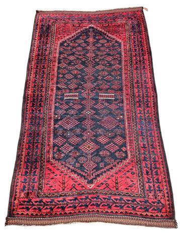 Handgeknoopt Perzisch wol Mossoul tapijt nomad 130x227cm beschikbaar voor biedingen