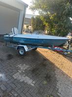 Boot met trailer speedbootje, Watersport en Boten, Ophalen of Verzenden, Zo goed als nieuw, Overige typen, Motorboot