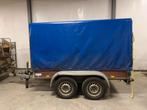 Aanhangwagen Dubbelasser met Eigen Kenteken, Ophalen of Verzenden, Gebruikt