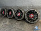 7-8mm! Originele Fiat 500 Abarth 4x98 16 inch zwarte velgen, Gebruikt, -, Banden en Velgen, Ophalen of Verzenden