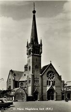 Goes, H. Maria Magdalena Kerk [R.K.] - auto - ongelopen, Ophalen of Verzenden, 1920 tot 1940, Ongelopen, Zeeland