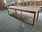Authentieke boerentafel 275 cm lang, Huis en Inrichting, Tafels | Eettafels, Ophalen, Rechthoekig, 50 tot 100 cm