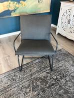 Antracietkleurige fauteuil Loods 5 te koop, Huis en Inrichting, Fauteuils, Ophalen, 75 tot 100 cm, Zo goed als nieuw, Stof