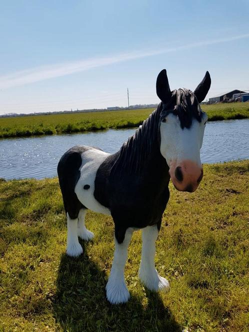 Paarden, Tuin en Terras, Tuinbeelden, Nieuw, Dierenbeeld, Kunststof, Ophalen